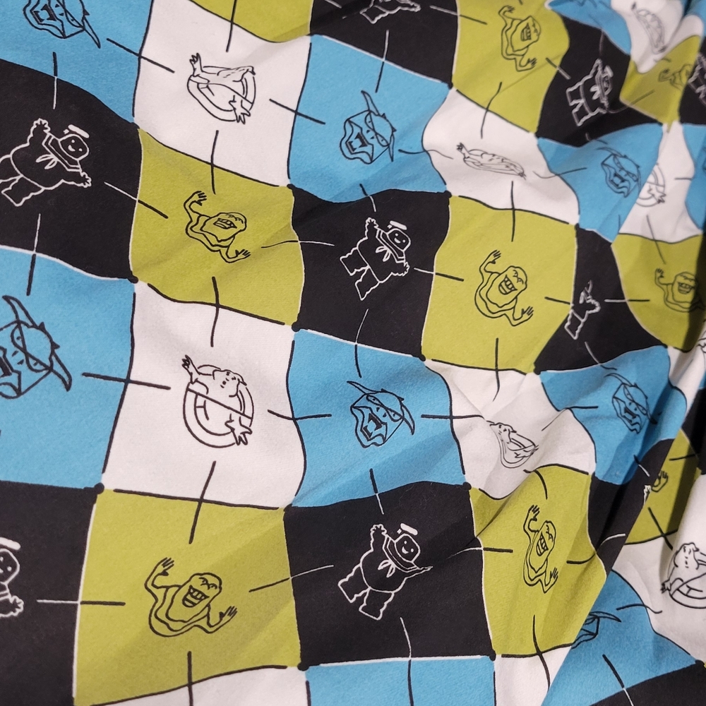 💙🤍NWT Vixen By Micheline Pitt Ghostbusters Swing Dress Pinup Dress 💚🖤 - Picture 6 of 10